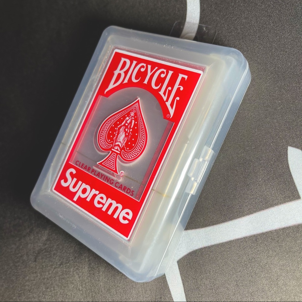 supreme x bicycle playing card deck